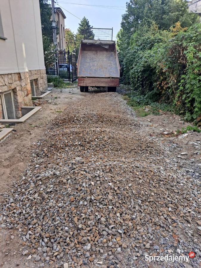 Kruszywo tłuczeń kliniec 030 060 3060 mała Żwir i kamienie Kraków