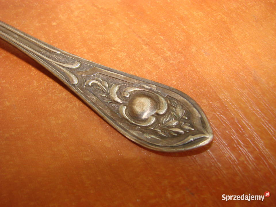 łyżeczka do cukru sygnowany plater