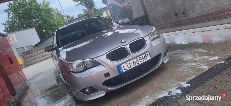 BMW E61 30d M pakiet 231 Full Okazja Rok produkcji 2006 Lublin
