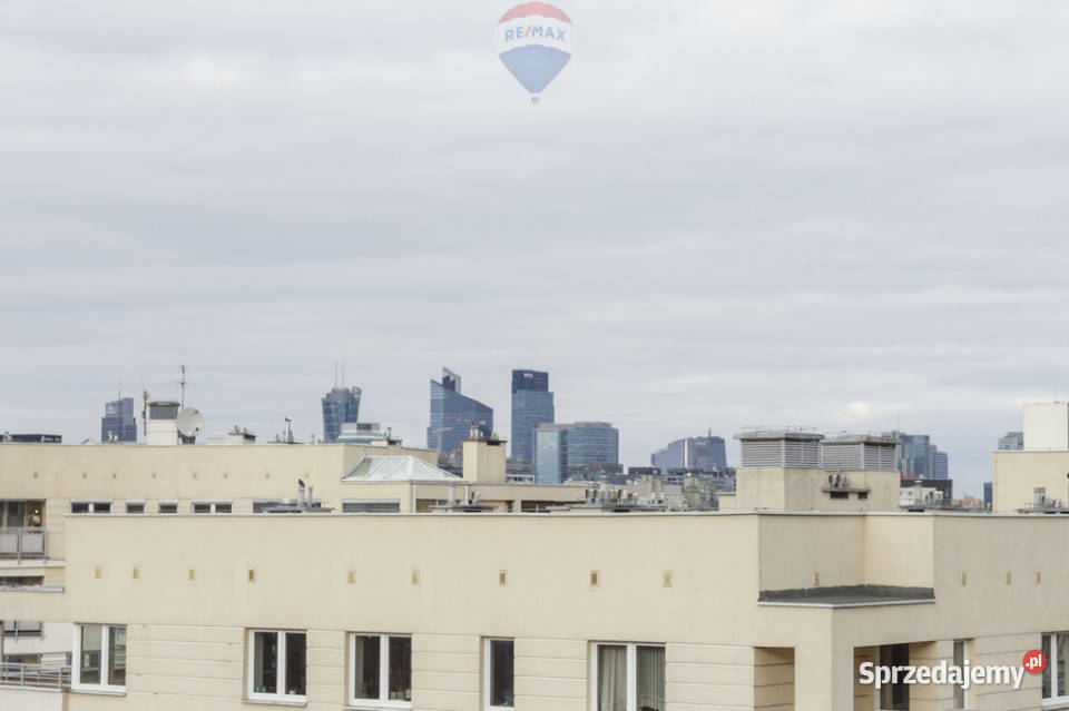 Park Szczęśliwicki 200m garderoba widok parking Warszawa