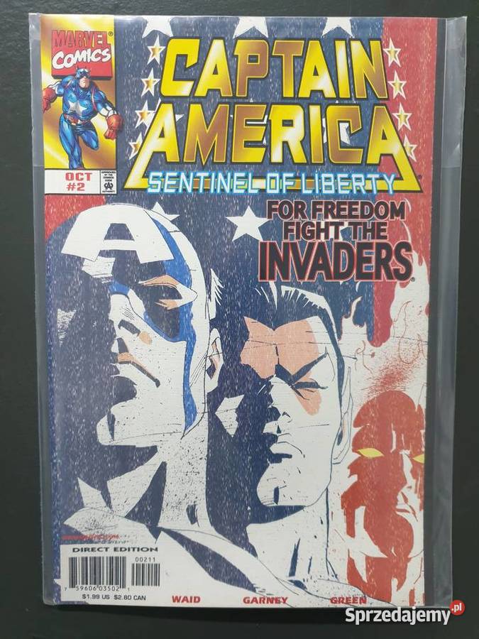 Captain America Sentitel Of Liberty 3 komiksy Gdynia sprzedam