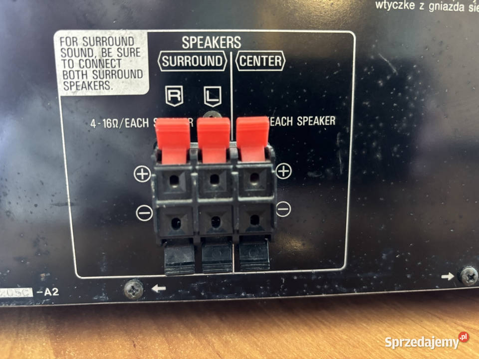 Amplituner Technics SHAV500 30 czarny szary Zelów sprzedam