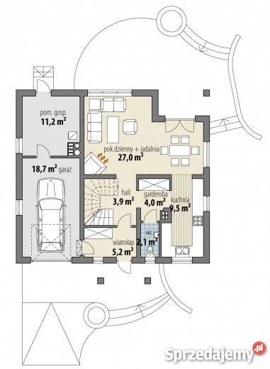 Dom do sprzedania Rzeszów Borowa Projekt Atos Rzeszów