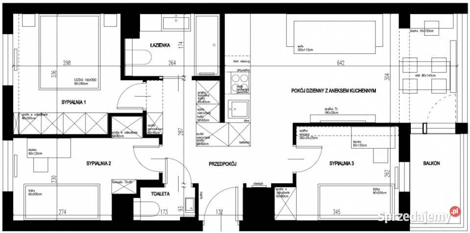 Mieszkanie 4 pokojowe 635m2 metro Kabaty Nieruchomości Warszawa