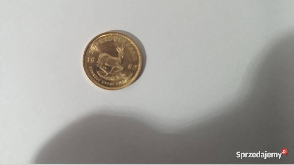 Złota moneta Krugerrand 110 oz Katowice