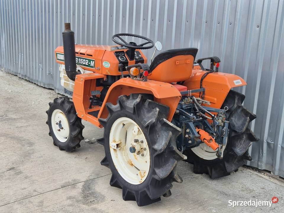 Traktorek traktor KUBOTA B1502D 15 44 Skrzynia biegów Manualna Małuszyn