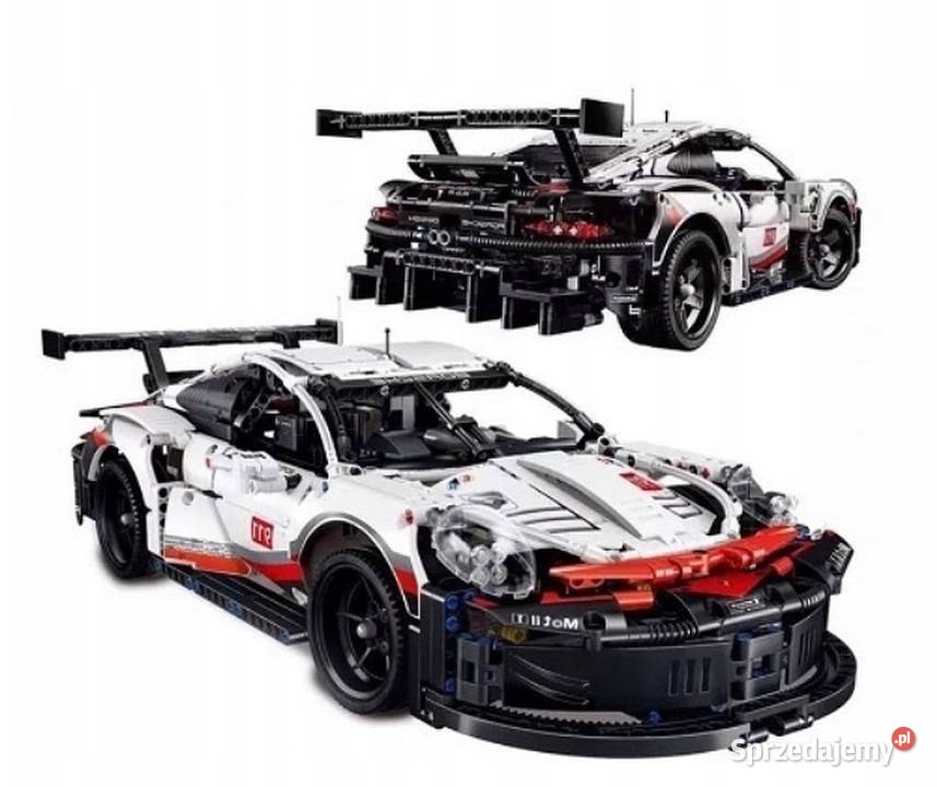 Klocki konstrukcyjne samochód sportowy 1580 el Bogdaniec