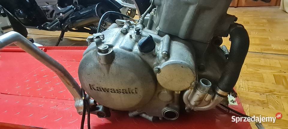 Kawasaki KLX 650 R silnik kompletny sprawny film mazowieckie Warszawa sprzedam