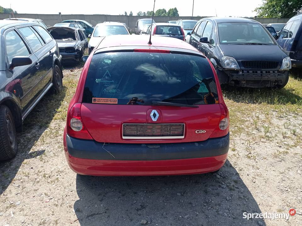 Renault Clio II 15 dCi 48 kW 2003 r dawca części