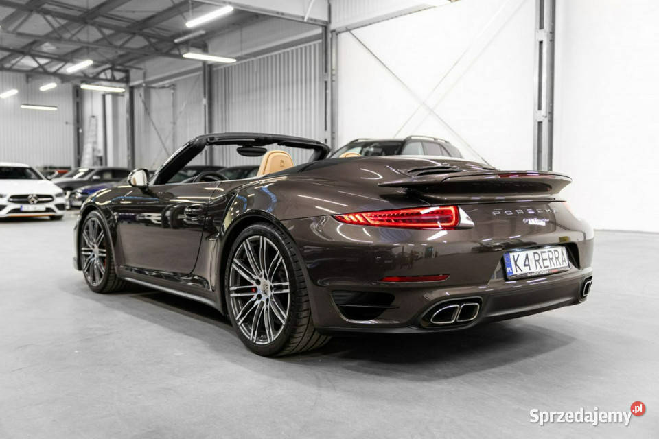 Porsche 911 Turbo Cabrio Krajowa Gwarancja tempomat Węgrzce