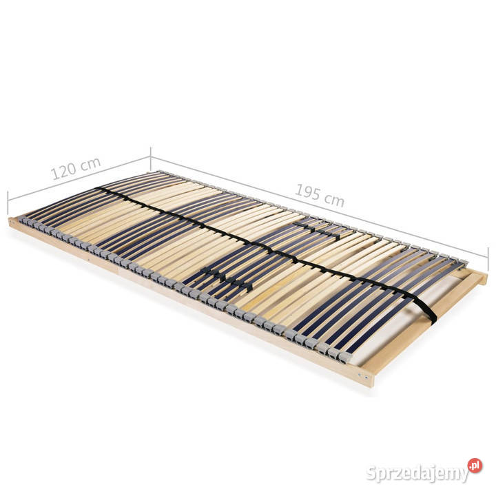 Stelaż do łóżka z 42 listwami 7 stref 120 x 200 Warszawa