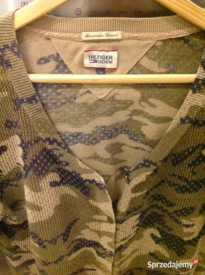 Cienki Sweter Rozpinany Moro Damski Tommy lubuskie Nowa Sól