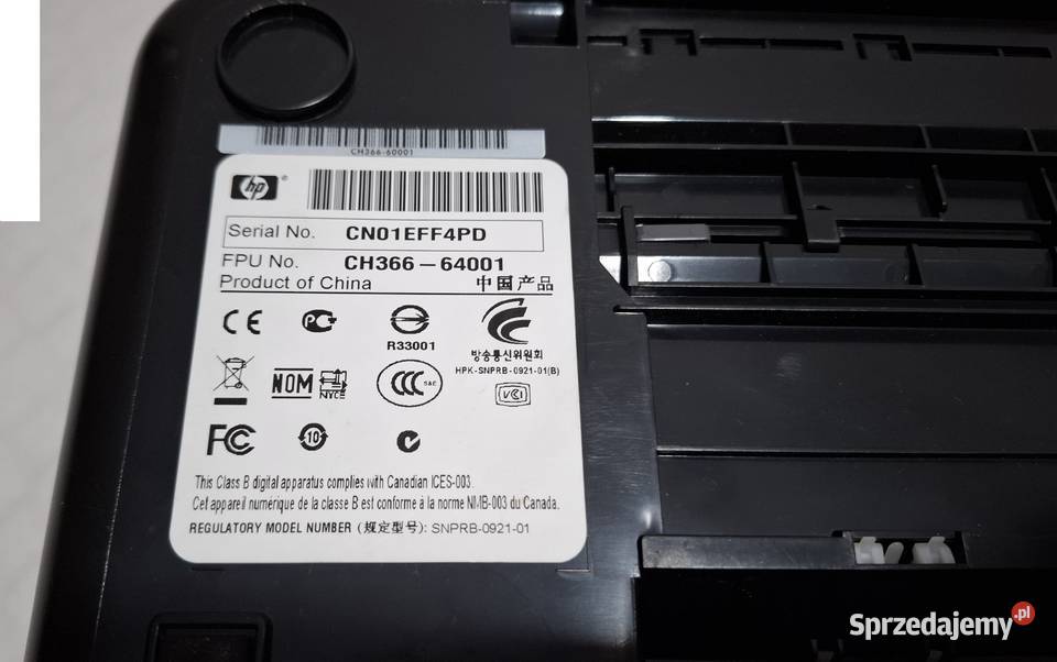 Drukarka HP Deskjet D2660 stan nieznany Czeladź