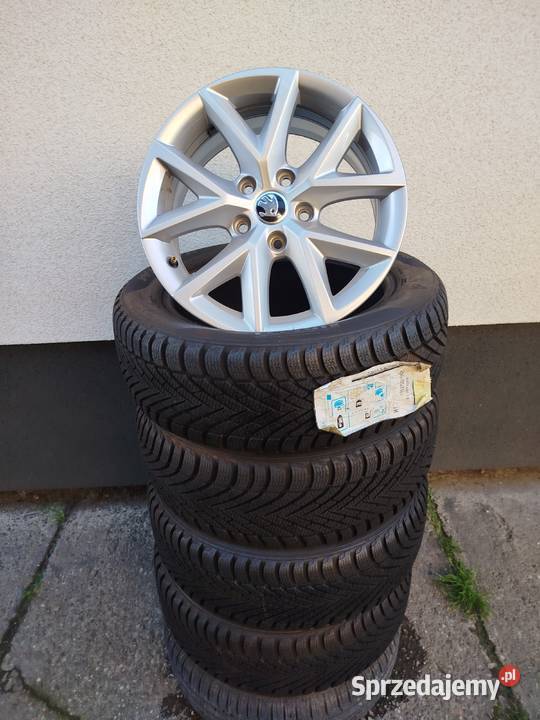 A947KOŁA ALUFELGI Nowe 5x112 Zima 20555R16 Skoda Bąków