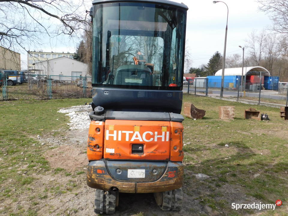 mini koparka 16 t Hitachi ZX14 2 łyżki 2011 Koparki Kraków sprzedam