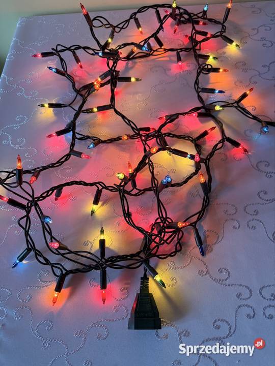 Lampki Choinkowe Goliat 100 lampek 55m Kolorowe Girlandy świetlne