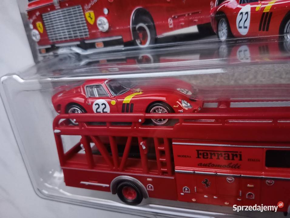 Hot Wheels Ferrari 250 GTO Fiat 642 Team Jaworzno