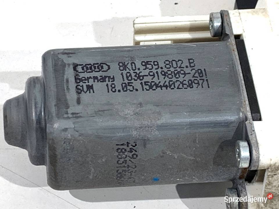 PODNOŚNIK SZYBY PRAWY PRZÓD AUDI A7 4G Hatchback