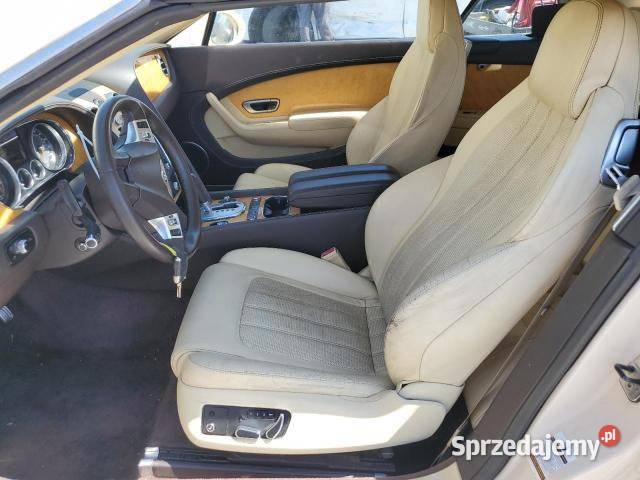 BENTLEY CONTINENTAL GTC produkcji 2012 z USA 125000km Warszawa