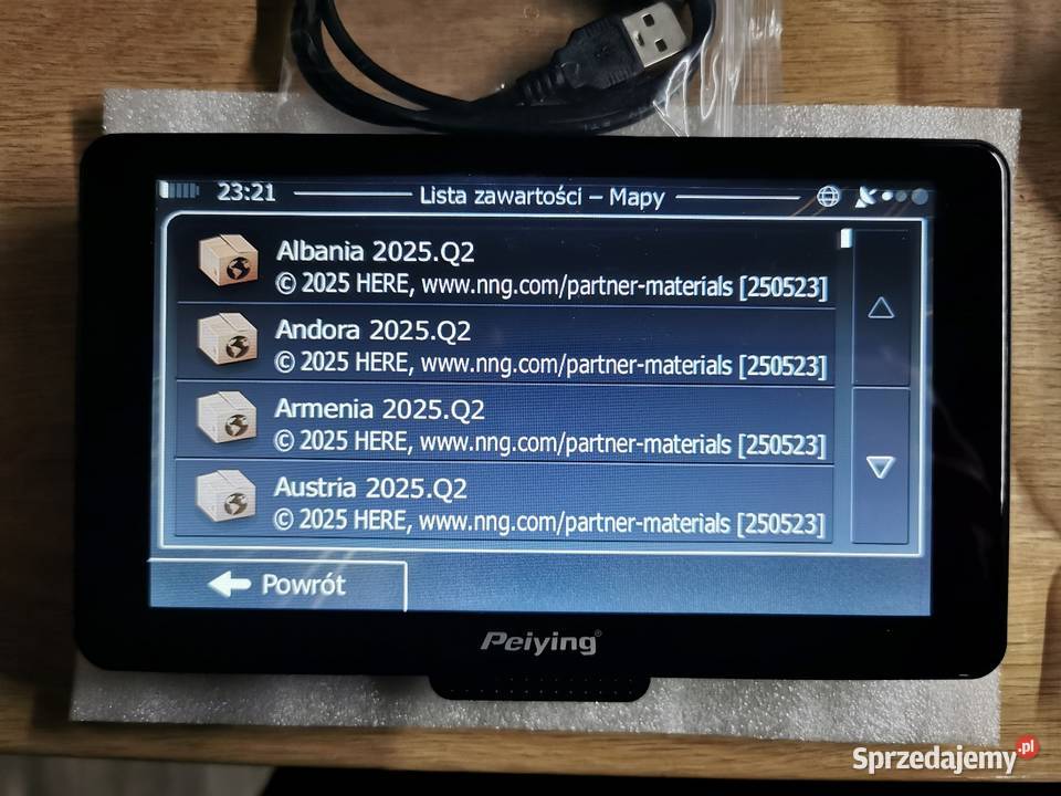 Nawigacja samochodowa Peiying PYGPS7014 iGO Nawigacje GPS podkarpackie Jarosław sprzedam