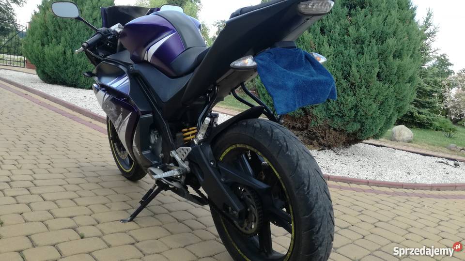 Yamaha YZF R125 kupiony w Polsce Niemce