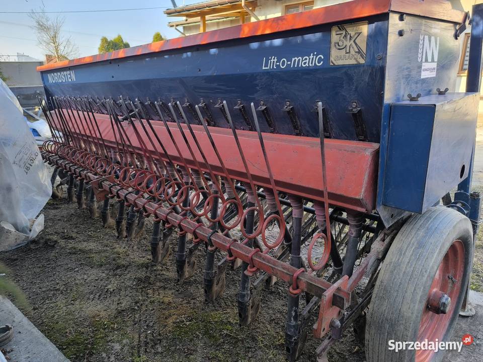 Siewnik do zboża Nordsten Liftomatic 3m nieuszkodzony Maciejowice