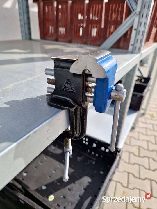 Imadło imadełko warsztatowe stołowe ślusarskie Buk