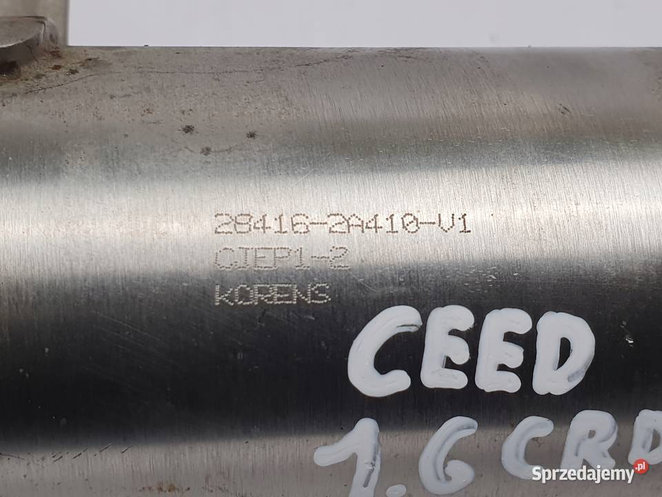 CHŁODNICA SPALIN Kia Ceed 16 CRDI 284162A410 lubelskie Chełm