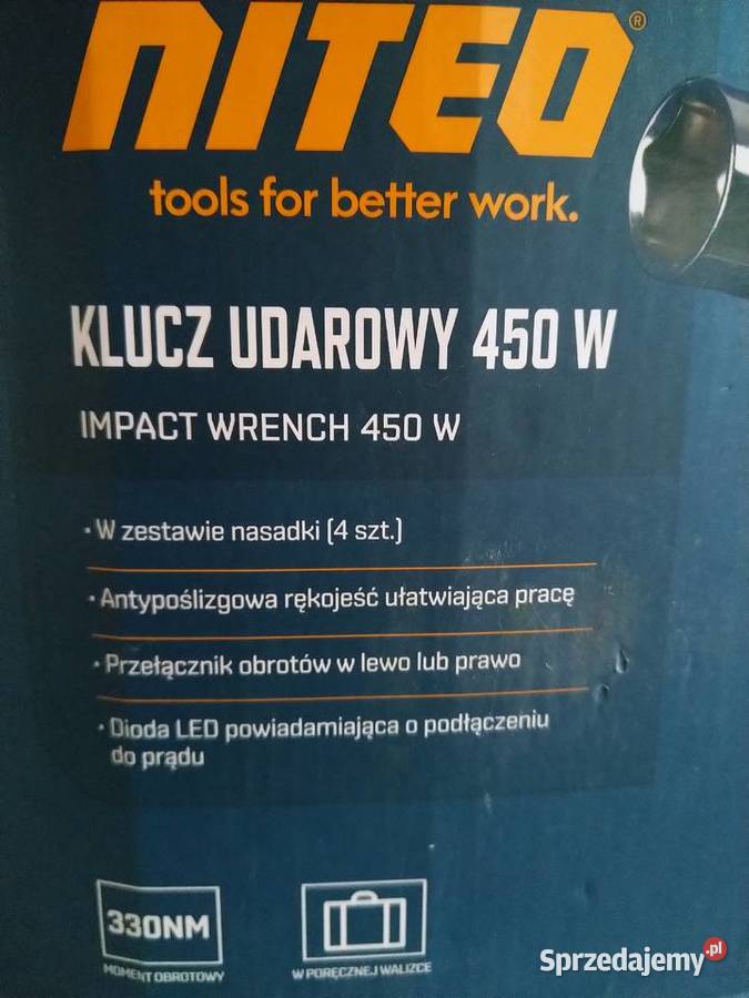 NAJTANIEJ Klucz Udarowy Wkrętarka Udarowa 450W Zabrze