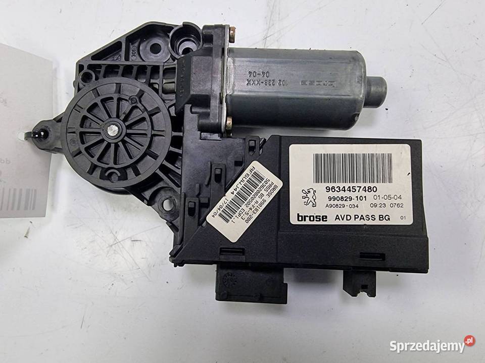 PODNOŚNIK SZYBY PP PEUGEOT 307 SW 9634457480 sprzedam