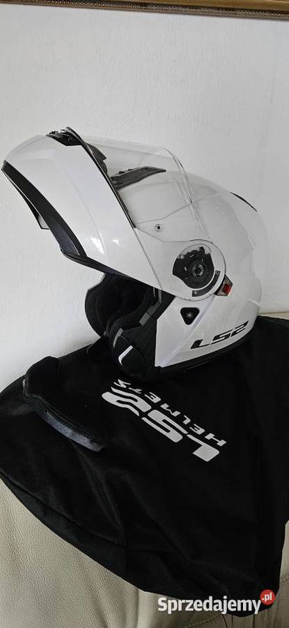 KASK LS2 FF908 L Strone II Solid White06 biały Kaski Konstancin-Jeziorna