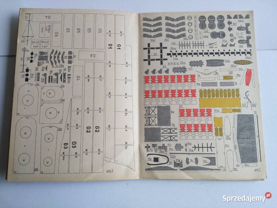 Mały Modelarz 561981 Niszczyciel ORP Błyskawica śląskie Dąbrowa Górnicza