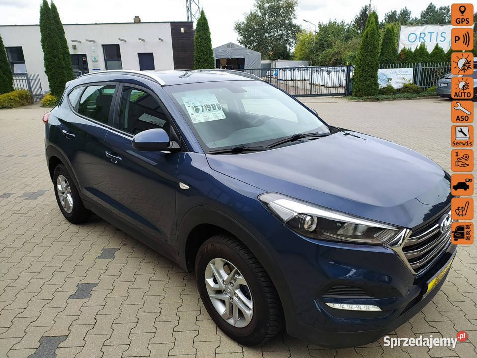 Hyundai Tucson 16 GDI 132 2WDbogate wyposażenie Zarejestrowany w Polsce Łódź