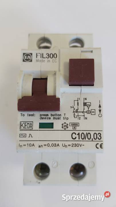 Wyłącznik różnicowonadprądowy FIL300 c10003 30mA Wyszków