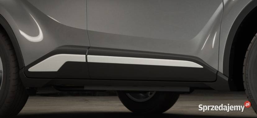 TOYOTA Chr Listwy progowe boczne 058 White Listwy i nakładki dolnośląskie Kąty Wrocławskie