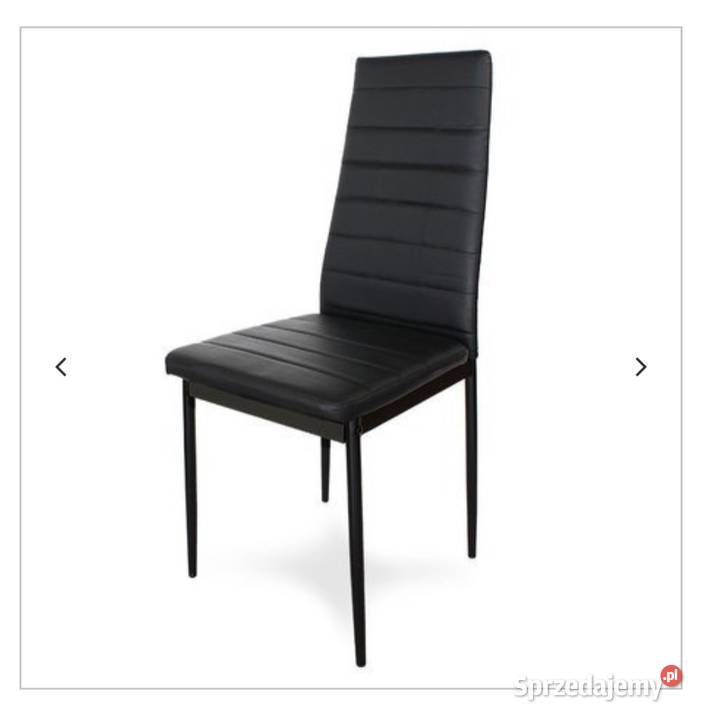 Krzesło z ekoskóry czarne bądź szare Darmowa dostawa ❤️