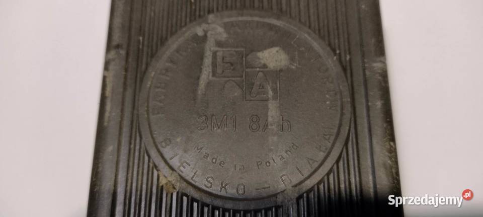 Stary oryginalny akumulator PRL Bielsko Biała 8 Pozostałe Łaziska Górne