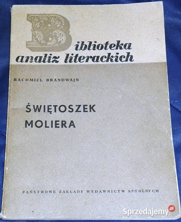 Świętoszek Moliera Rachmiel Brandwajn miękka lubelskie