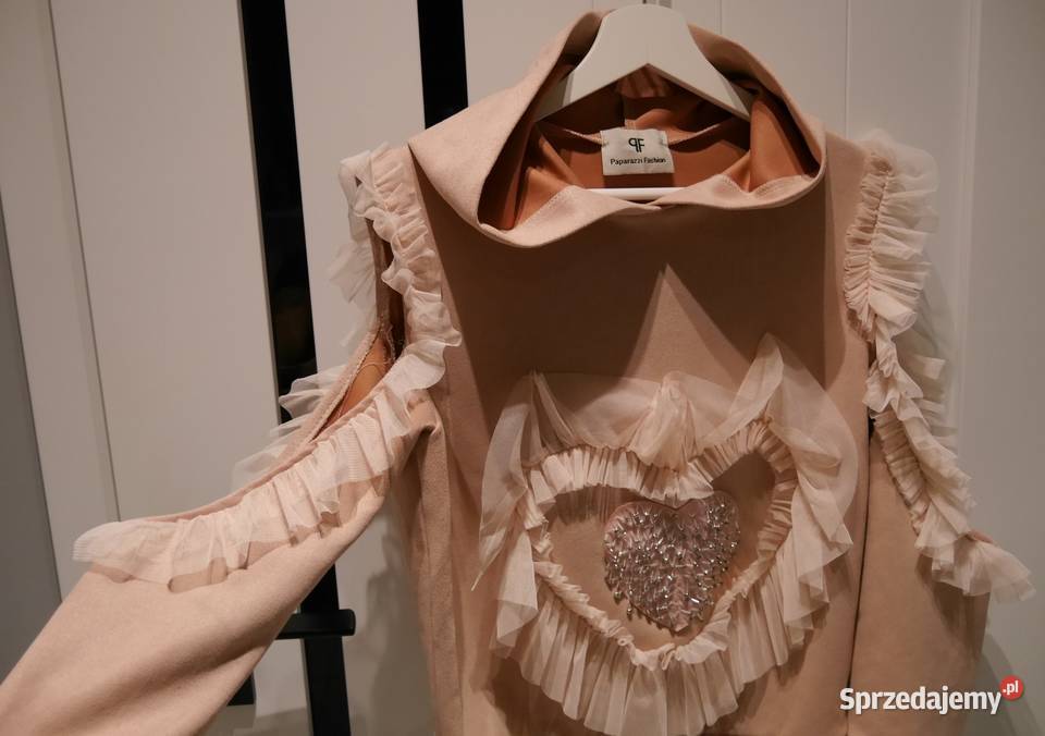 Paparazzi Fashion śliczna bluza tiul cyrkonie 36 dolnośląskie Wrocław