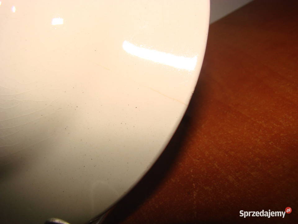 Włocławek fajansowy talerz Pruszcz Gdański