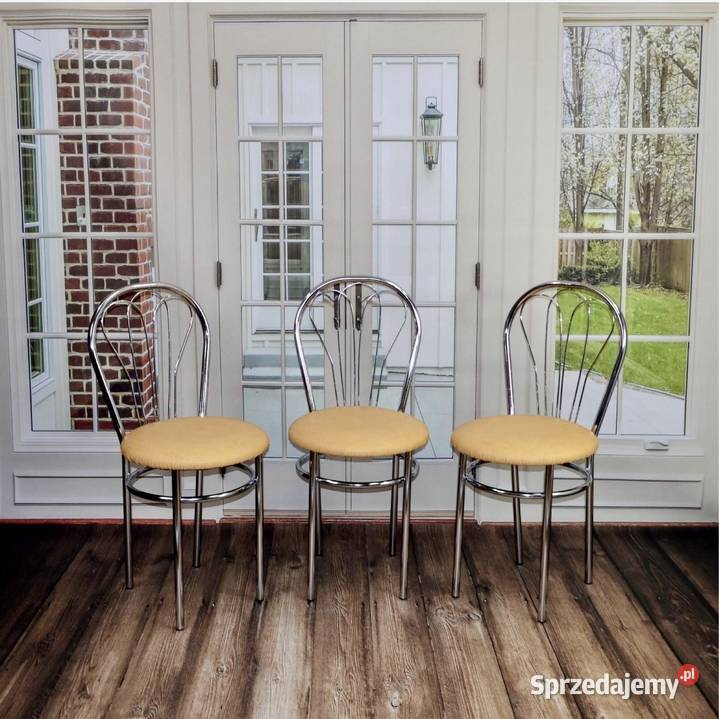 Nowe krzesło krzesła kuchenne metalowe VENUS Syców