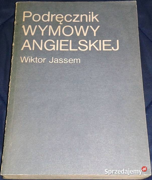 Podręcznik wymowy angielskiej Wiktor Jassem sprzedam
