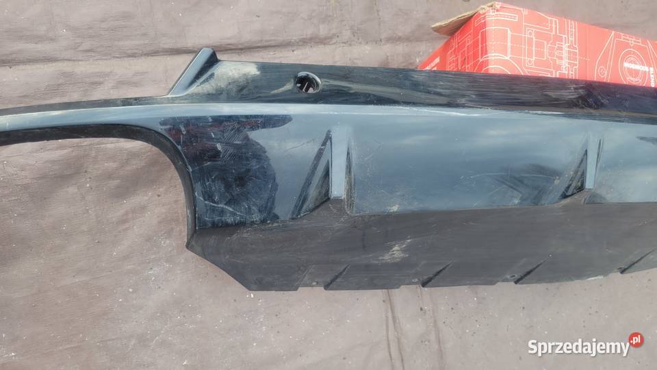 PEUGEOT 508 II SPOILER DOKŁADKA ZDERZAKA TYŁ