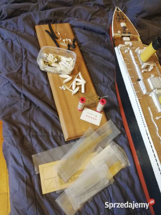 Model Titanica drewno metal Poznań