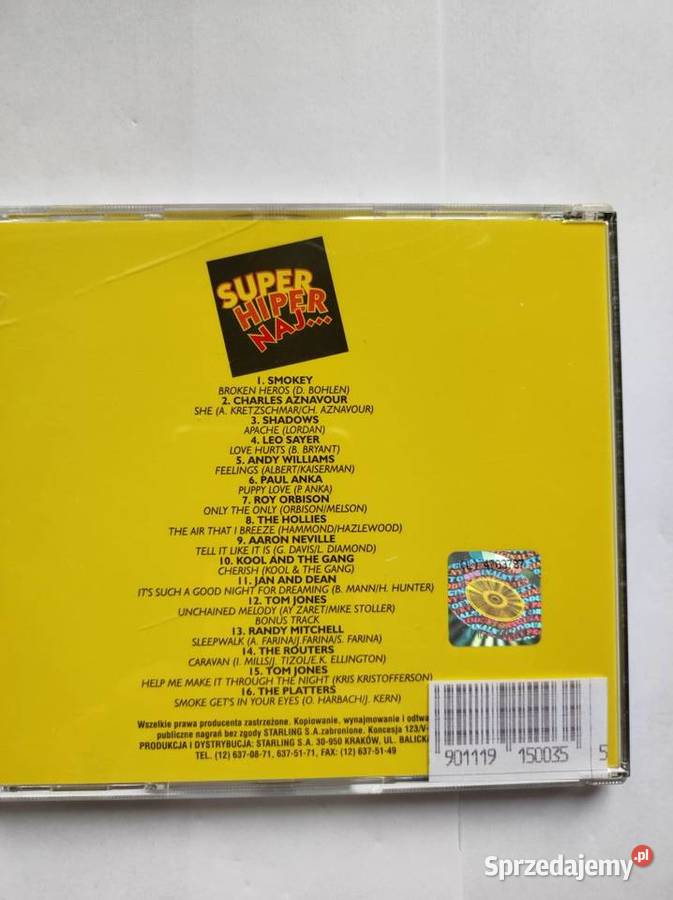 super hiper naj original artists kolekcjonerska pop Kielce