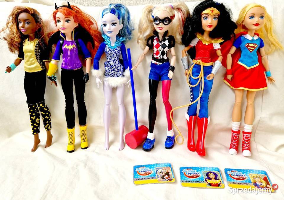Dc Super hero girls Marvel Zestaw Biała Podlaska sprzedam
