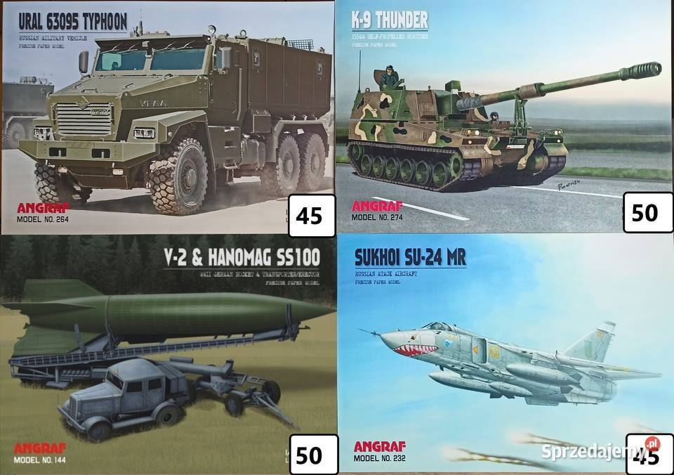 Modele Kartonowe Wejherowo sprzedam