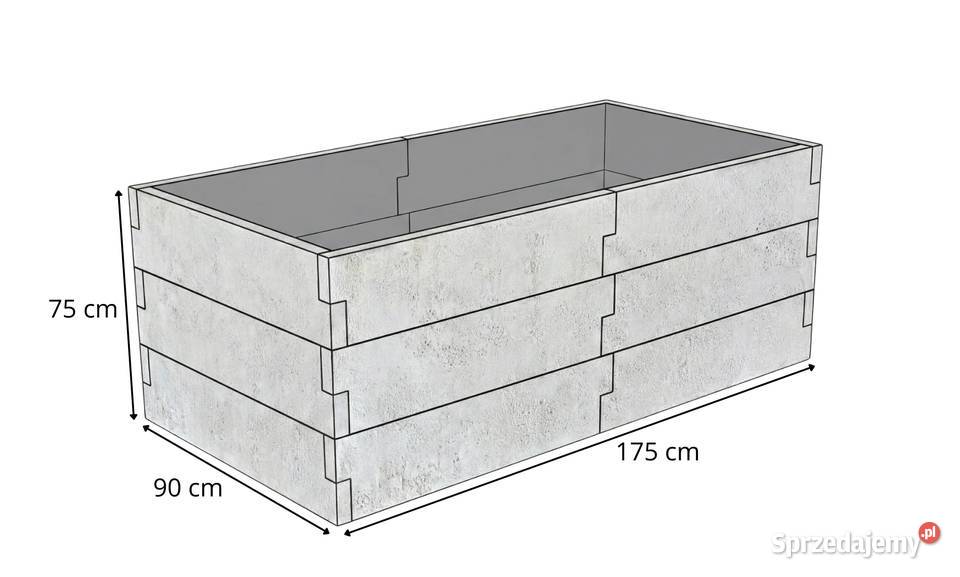 Donica betonowa ogrodowa 9017575 rabata Donice Wrocław sprzedam