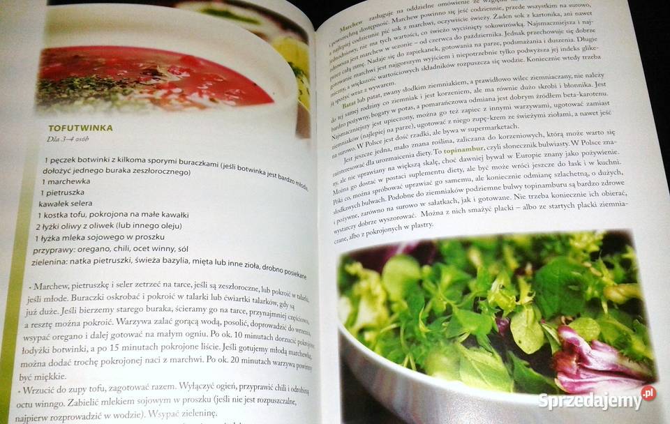 Pokochaj wegetarianizm Elżbieta Kowalewska Chełm sprzedam