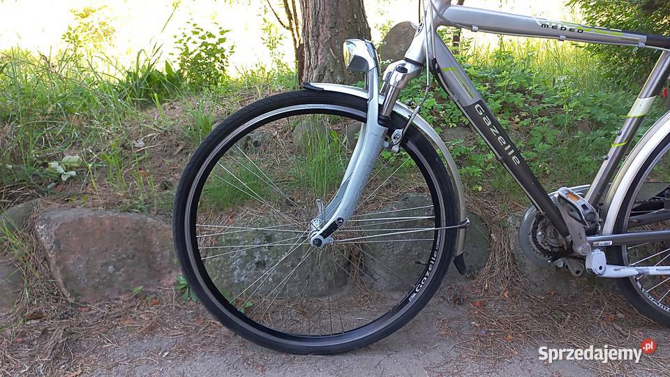 Alu Rower Miejski Męski Gazelle Medeo 3x8 Deore Wołów